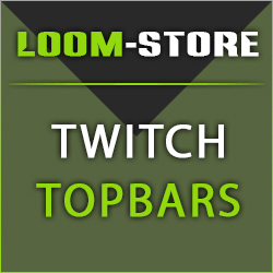 Twitch Streaming Topbars